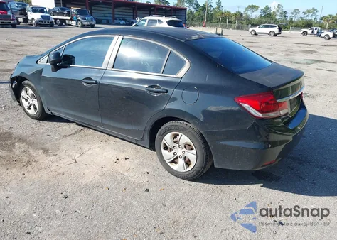 2013 Honda Civic Lx из США, поврежденный, VIN 2HGFB2F53DH565381